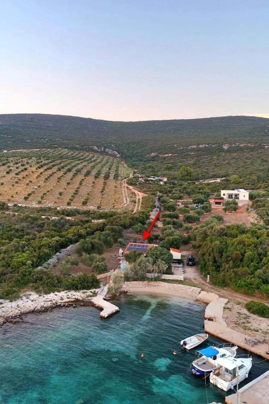 Secluded Fisherman'S Cottage Cove Zuborovica, Pasman - 321 Mrljane Екстер'єр фото