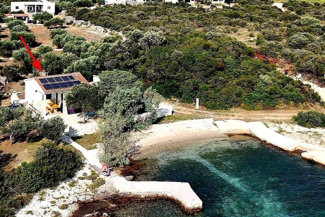 Secluded Fisherman'S Cottage Cove Zuborovica, Pasman - 321 Mrljane Екстер'єр фото